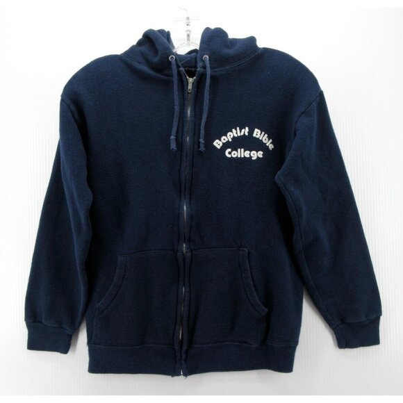 VINTAGE Collegiate Pacific Sweatshirt Small Baptist Bible College 80s - Picture 1 of 11